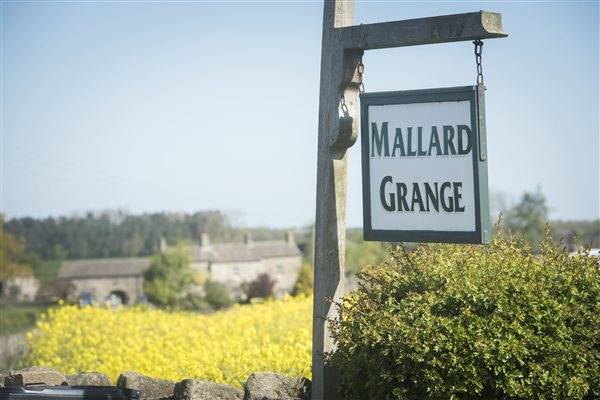 Mallard Grange Farm Sign